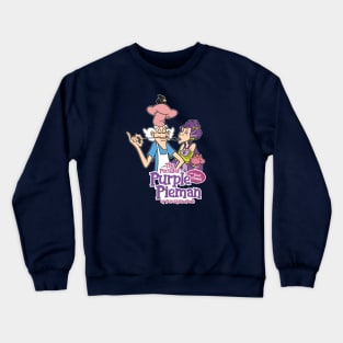 The Peculiar Purple Pie Man Crewneck Sweatshirt